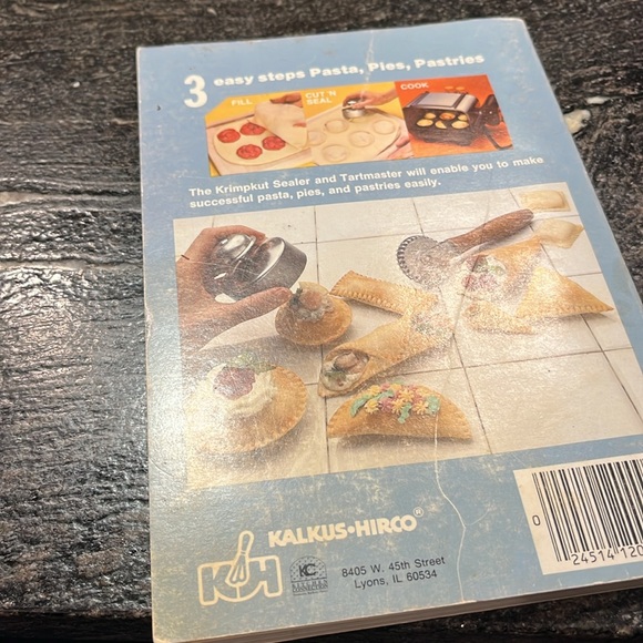 RARE TART Recipes BOOK Pasta Pies Pastries Recipes Ursula Kaiser, 116 pages VTG - Picture 7 of 16